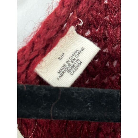 Anthropologie Moth Tunic Sweater Knitted Alpaca Wool Blend Women's Size S/P - Picture 6 of 7